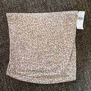 NWT Tube top- cheetah print